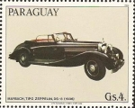 Stamps Paraguay -  Autos Maybach