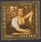 Stamps Poland -  Pintura, Rubens
