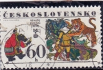 Sellos de Europa - Checoslovaquia -  Exposición Bienal de Ilustraciones de Libros para Niños