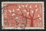 Sellos de Europa - Francia -  Europa (C.E.P.T.) 1964 - Flor
