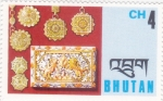 Stamps Bhutan -  Artesanía