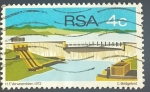 Sellos del Mundo : Africa : Sudfrica : Presa de Dam