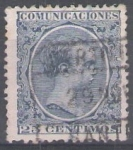 Stamps Europe - Spain -  Alfonso XIII, Pelón.