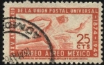 Sellos de America - M�xico -  75 años de la Unión Postal Universal.