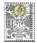 Sellos de Europa - Checoslovaquia -  1120 - MCC Aniversario de la Fundación de Teplice