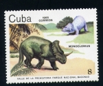 Stamps Cuba -  Valle de la prehistoria parque Nac. Baconao