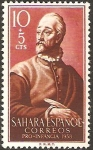 Stamps : Africa : Morocco :  Sahara - Miguel de Cervantes