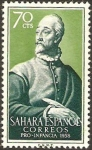 Stamps : Africa : Morocco :  Sahara - Miguel de Cervantes