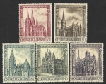 Sellos del Mundo : Europa : San_Marino : 671-675 - Catedrales Góticas