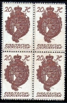 Stamps Liechtenstein -  1920 escudo y castillos