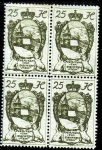 Sellos de Europa - Liechtenstein -  1920 escudo y castillos