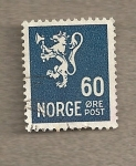 Stamps Europe - Norway -  León rampante