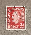 Sellos de Europa - Noruega -  Rey Haakon