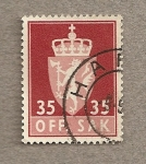 Stamps Norway -  Escudo