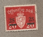 Stamps Norway -  Escudo