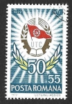 Sellos de Europa - Rumania -  2314 - L Aniversario de la Unión de la Juventud Comunista
