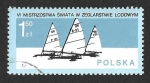 Sellos de Europa - Polonia -  2249 - VI Campeonato Mundial de Vela Sobre Hielo
