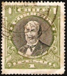 Stamps Chile -  a. pinto