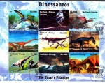 Sellos del Mundo : Africa : Santo_Tom_y_Principe : FAUNA PREHISTÓRICA -