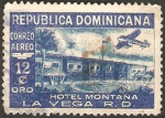 Stamps Dominican Republic -  hotel montana