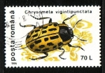 Stamps Romania -  Coleóptero