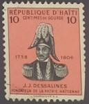 Sellos de America - Hait -  Jean-Jacques Dessalines