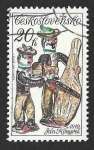 Sellos de Europa - Checoslovaquia -  2212 - Cerámicas Eslovacas