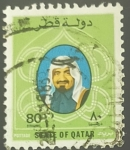 Sellos del Mundo : Asia : Qatar : Sheikh Khalifa bin Hamed Al-Thani