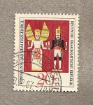 Stamps Germany -  Pareja con trajes típicos