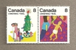 Sellos de America - Canadá -  Navidad 1975
