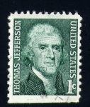 Sellos del Mundo : America : United_States : Thomas Jefferson