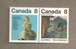 Stamps Canada -  Marie Chapdelaine