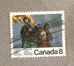 Sellos de America - Canad� -  llegada de los colonos escoceses a Pictou
