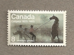 Stamps Canada -  Doma de caballos