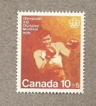 Stamps Canada -  Juegos Olímpicos Montreal, Boxeo