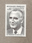 Stamps France -  Georges Pompidou