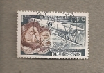 Stamps France -  40 Aniv del intento de atrevesar el atlántico