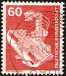Stamps Germany -  833 - aparato para radiografías