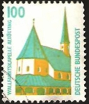 Stamps : Europe : Germany :  1238 - capilla de altutting