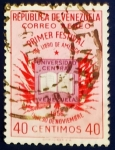 Sellos de America - Venezuela -  Exposición bibliografica