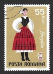 Sellos de Europa - Rumania -  2408 - Traje Regional de Harghita