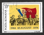 Sellos de Europa - Rumania -  2511 - XXX Aniversario del Derrocamiento del Régimen Fascista