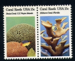 Stamps United States -  Arrecifes de coral