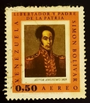 Sellos de America - Venezuela -  Simon Bolivar. Retrato