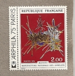 Stamps France -  Mathieu, Fabrica Nacional de los Gobelins
