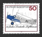 Sellos de Europa - Alemania -  1207 - L Aniversario de Lufthansa