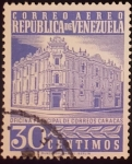 Sellos del Mundo : America : Venezuela : Oficina Correos Caracas. Aereo