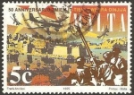 Stamps Europe - Malta -  50 anivº