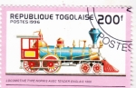Sellos del Mundo : Africa : Togo : locomotora antigua 