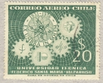 Stamps Chile -  universidad tecnica Federico Maria-Valparaiso